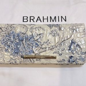 Brahmin leather wallet multicolor